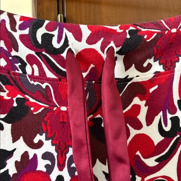 *2 Pieces SOMA Long Sleeve Top & Wide Leg Drawstring Bottoms Pajamas Loungewear - Picture 15 of 16